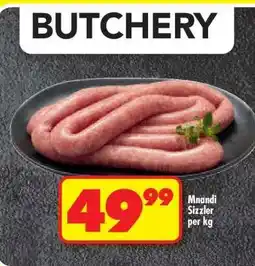 Shoprite Mnandi Sizzler per kg offer