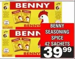Advance Cash n Carry BENNY SEASONING SPICE 42 SACHETS offer