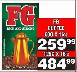 Advance Cash n Carry FG COFFEE 60G X 16's offer
