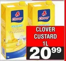 Advance Cash n Carry CLOVER CUSTARD 1L offer