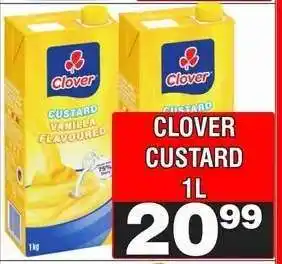 Advance Cash n Carry CLOVER CUSTARD 1L offer