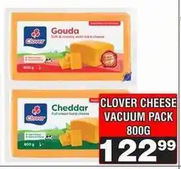 Advance Cash n Carry Clover Cheese Vacuum Pack 800g offer