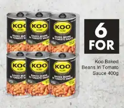 Save Koo Baked Beans In Tomato Sauce offer