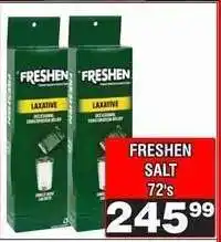 Advance Cash n Carry FRESHEN SALT 72's offer