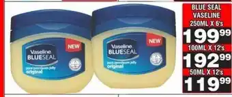 Advance Cash n Carry BLUE SEAL VASELINE 250ML X 6's offer