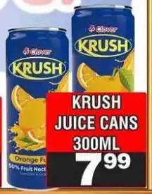 Advance Cash n Carry KRUSH JUICE CANS 300ML offer