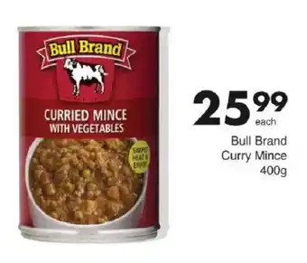 Save Bull Brand Curry Mince offer