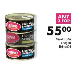 Save Save Tuna In Brine/ Oil offer