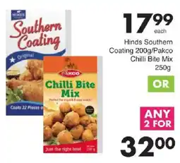 Save Hinds Southern Coating/ Pakco Chilli Bite Mix offer