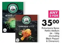 Save Robertsons Spice Refills Medium offer