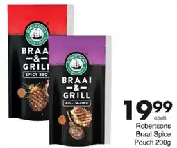 Save Robertsons Braai Spice Pouch offer