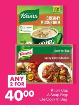Save Knorr Cup A Soup Reg/ Lite/ Cook In Bag offer