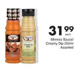 Save Minnies Sauce/ Creamy Dip Assorted offer