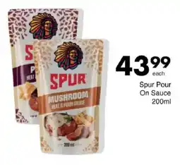 Save Spur Pour On Sauce offer
