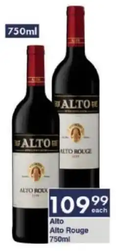 President Hyper Alto Alto Rouge offer