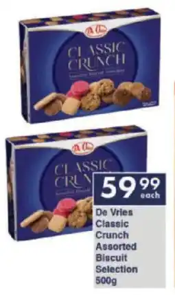 President Hyper De Vries Classic Crunch Assorted Biscuit Selection offer