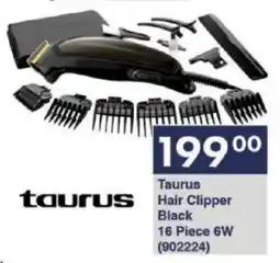President Hyper Taurus Hair Clipper Black 6W offer