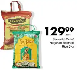 Save Maseeha Sella/ Nurjahan Basmati Rice offer