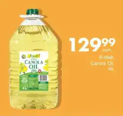 Save B-Well Canola Oil offer