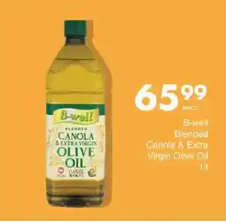 Save B-well Blended Canola & Extra Virgin Olive Oil offer