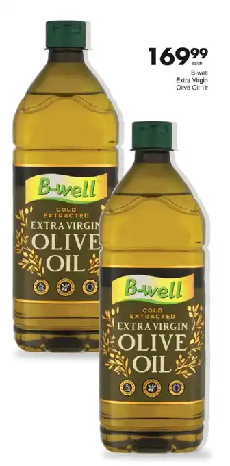 Save B-well Extra Virgin Olive Oil offer