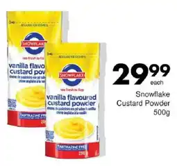 Save Snowflake Custard Powder offer