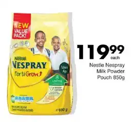 Save Nestle Nespray Milk Powder Pouch offer