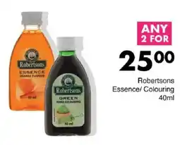 Save Robertsons Essence/ Colouring offer