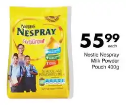 Save Nestle Nespray Milk Powder Pouch offer