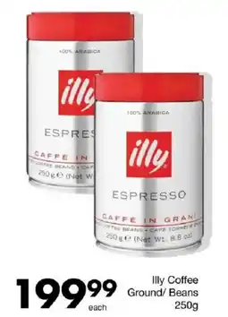 Save Illy Coffee Ground/ Beans offer