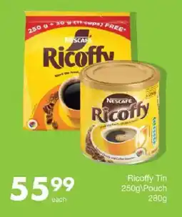 Save Nescafe Ricoffy Tin/ Pouch offer