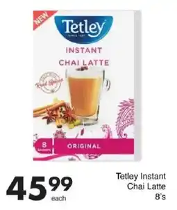 Save Tetley Instant Chai Latte offer