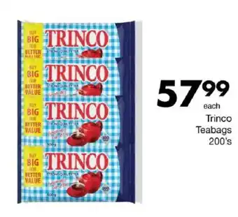 Save Trinco Teabags offer