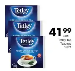 Save Tetley Tea Teabags offer