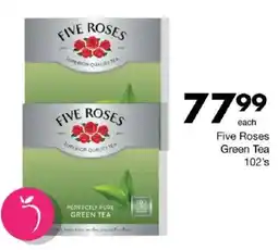 Save Five Roses Green Tea offer