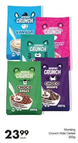 Save Morning Crunch Kids Cereal offer