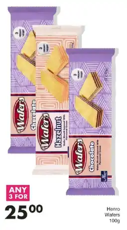 Save Henro Wafers offer