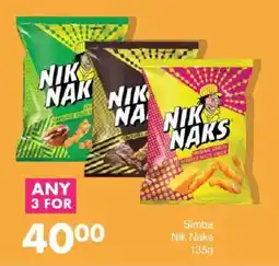 Save Simba Nik Naks offer