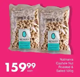 Save Nutmania Cashew Nut Roasted & Salted offer