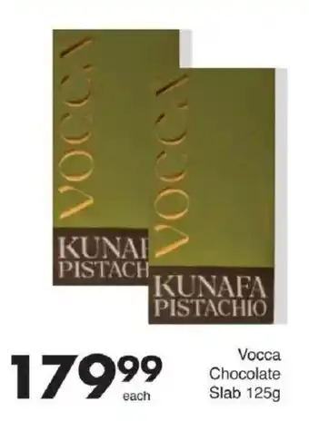 Save Vocca Chocolate Slab offer