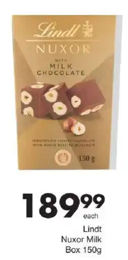Save Lindt Nuxor Milk Box offer