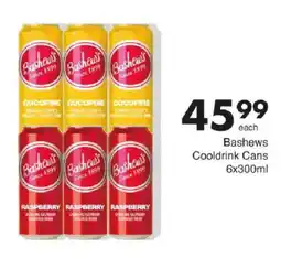 Save Bashews Cooldrink Cans offer