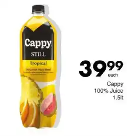 Save Cappy 100% Juice offer