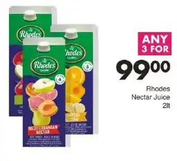 Save Rhodes Nectar Juice offer