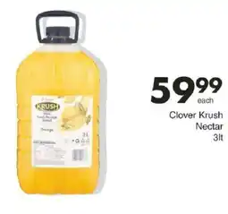 Save Clover Krush Nectar offer