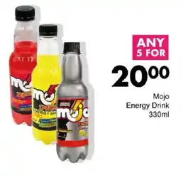 Save Mojo Energy Drink offer