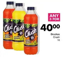 Save Brookes Crush offer