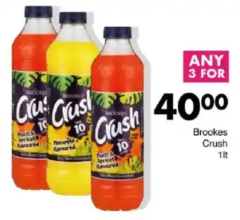 Save Brookes Crush offer