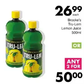 Save Brooke's Tru-Lem Lemon Juice offer