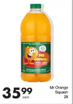 Save Mr Orange Squash offer